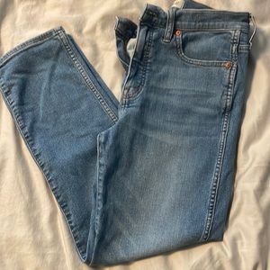 Madewell Stovepipe size 28